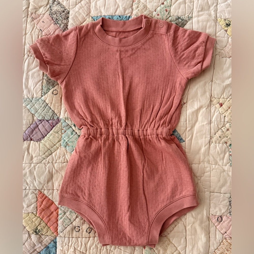 Noble Organic Pointelle Romper